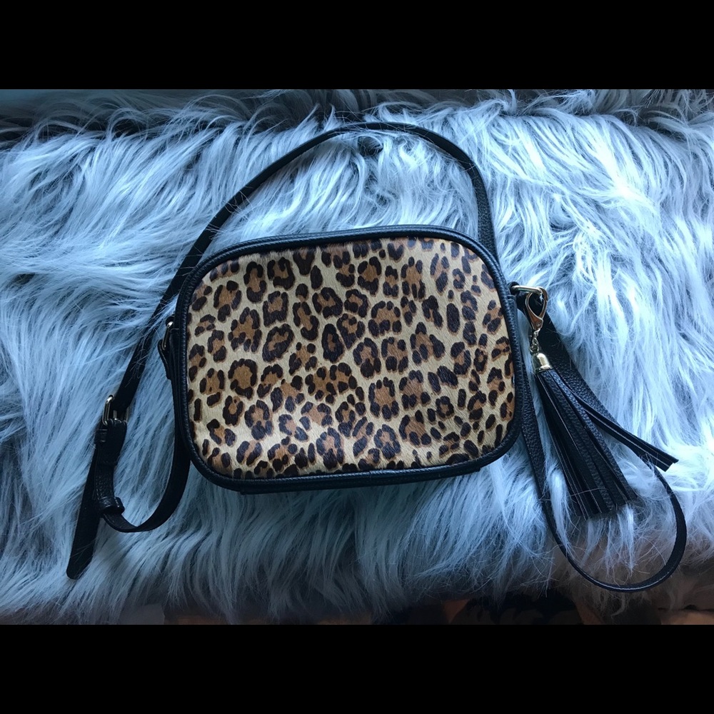 Kate & Alex Leopard Cross Body bag